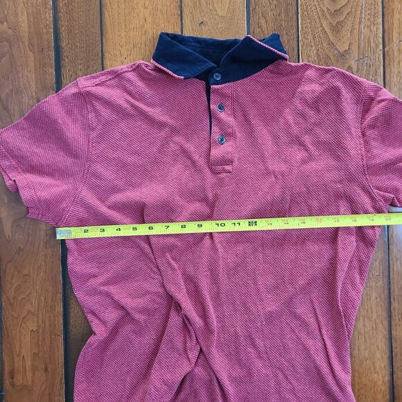 RODD & GUNN Polo Shirt Men's Large L New Haven Sports Fit Short Sleeves Red Blue - Picture 7 of 11